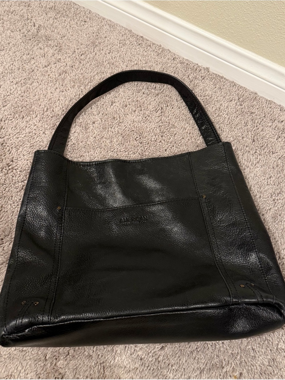 American Leather Co
Philadelphia Leather Hobo Bag